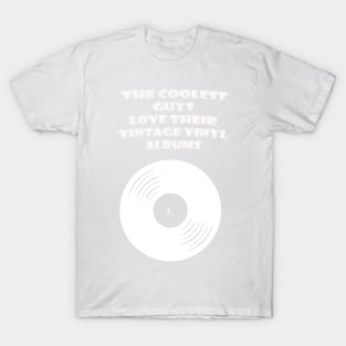 COOLGUYSVINYL WHITE T-Shirt